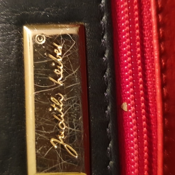 Judith Leiber Black Leather Quilted Mini Bag - Picture 5 of 14